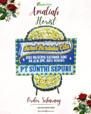 Papan Bunga Duka di Ilir Talo