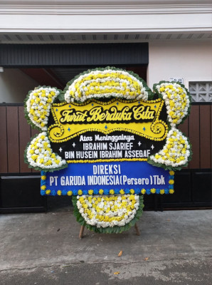 Papan Bunga Duka di Ilir Talo