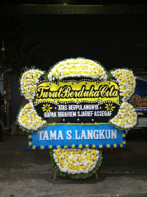 Papan Bunga Duka di Ilir Talo