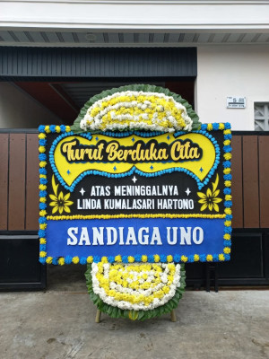 Papan Bunga Duka di Ilir Talo
