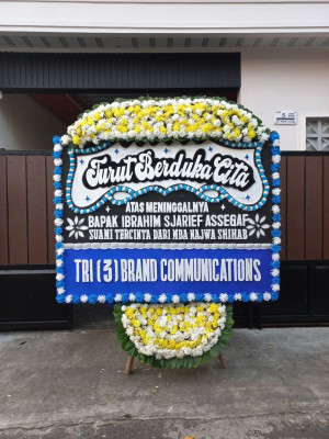 Papan Bunga Duka di Ilir Talo